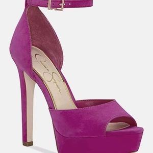 Jessica Simpson high heel platform sandles